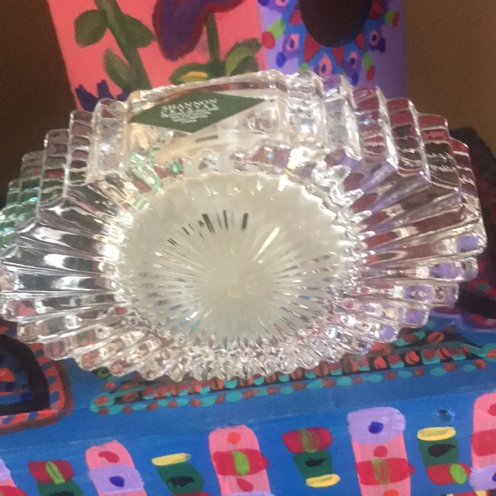 Shannon Crystal Symmetry Clock NIB